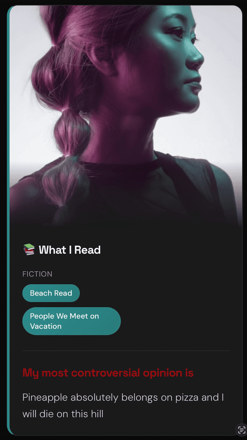 Deck Content: Reading & Prompts